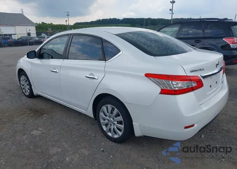 2013 Nissan Sentra Sv from USA, damaged, VIN 3N1AB7AP3DL781076
